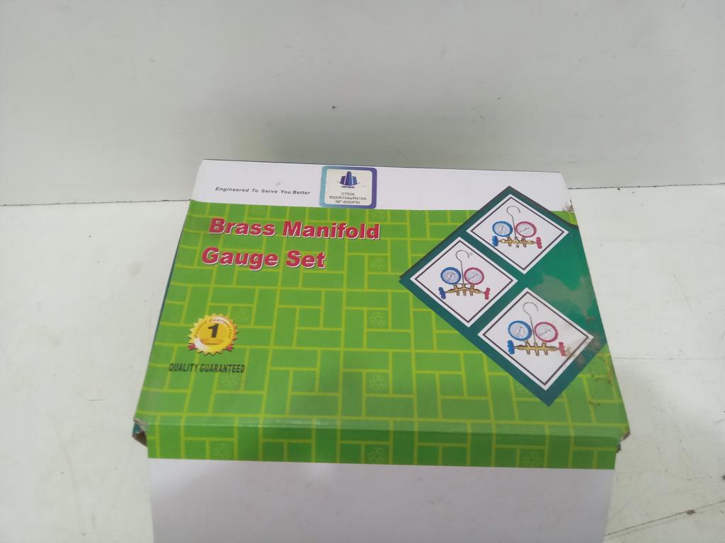 Foto 2 de Manometro Para Refrigeracion Marca Brass Modelo No Tiene Usado En Buen Estado Acc En Caja
