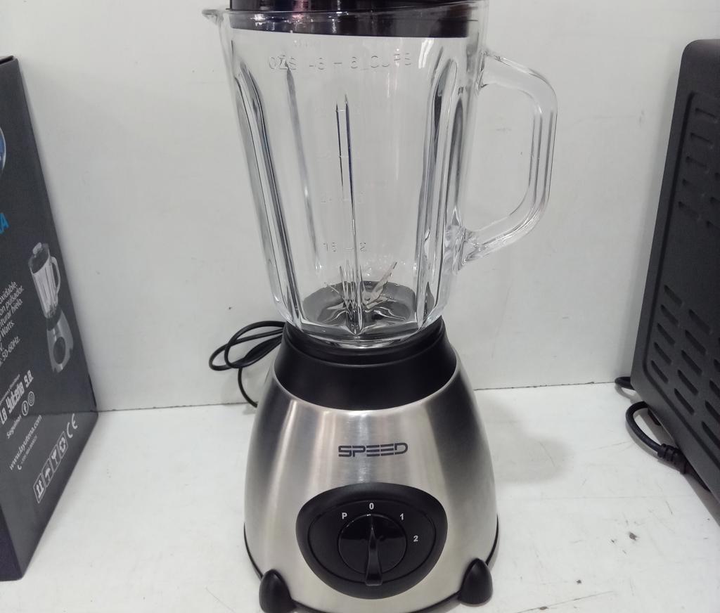 Licuadora Marca Speed Modelo Sl1.5l2vi Velocidades Nuevo Sin Uso Acc Jarra De Vidrio