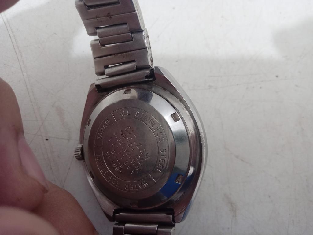 Reloj Para Caballero Marca Citizen Modelo Wash Co. Usado En Buen Estado Acc No Tiene