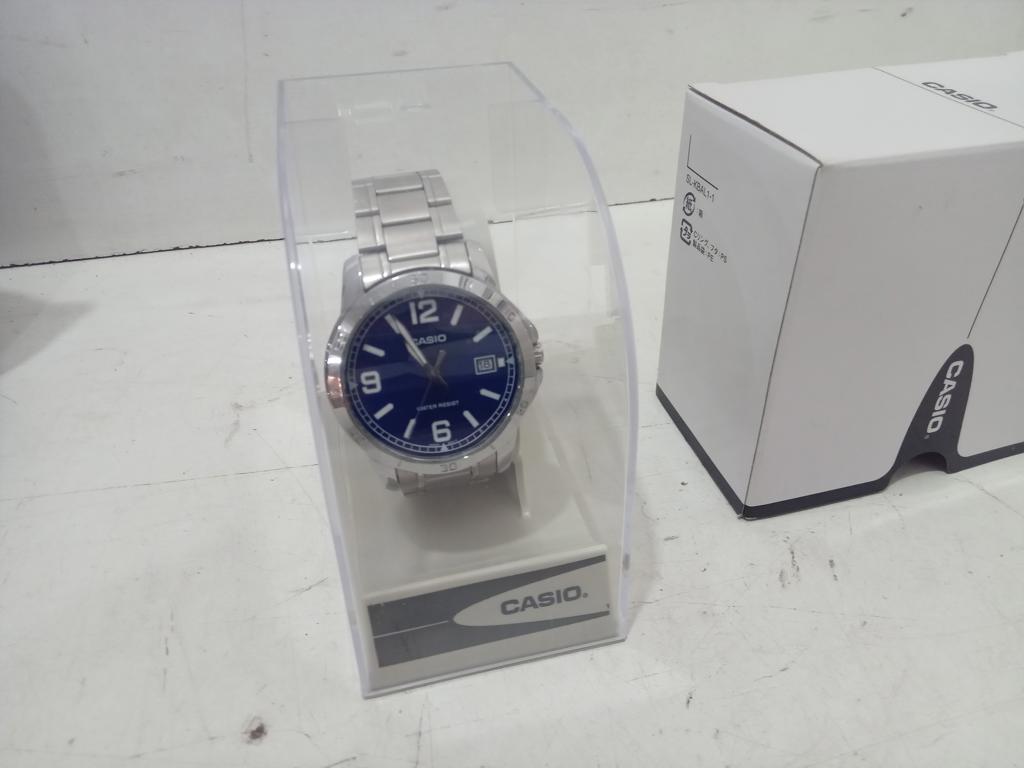 Reloj Para Caballero Marca Casio Modelo Mtp-V004 Usado En Buen Estado Acc En Caja
