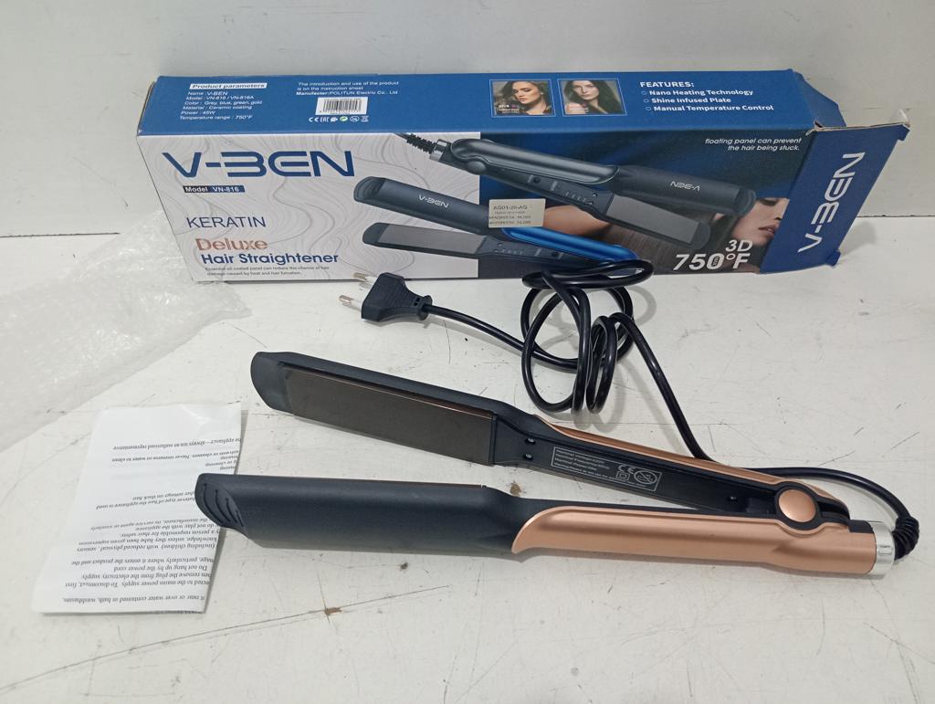 Planchita Para Cabello Marca V-Ben Modelo Vn-816a Usado En Buen Estado Acc No Tiene