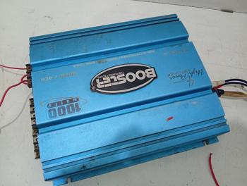 Amplificador De Sonido P/ Automovil Marca Booster Modelo Ba-404.4 Usado En Buen Estado Acc No Tiene