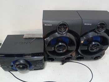 Equipo De Sonido Marca Sony Con Control Modelo Hcd-M40 Usado En Buen Estado Acc Antena2 ParlantesBluetooth