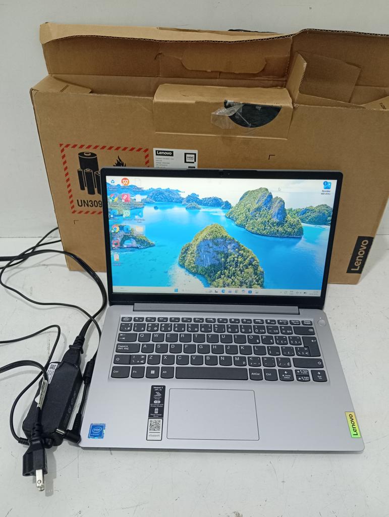 Notebook Marca Lenovo Modelo Ideapad1 Procesador Intel Celeron N4020 Memoria Ram 4 Gb Disco Duro 128 Gb Generacion 4 Acc En Caja