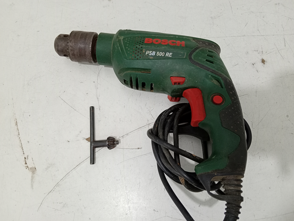 Taladro Marca Bosch Modelo Gmbh D-70745 Usado Con Desgaste Acc C/ Llave