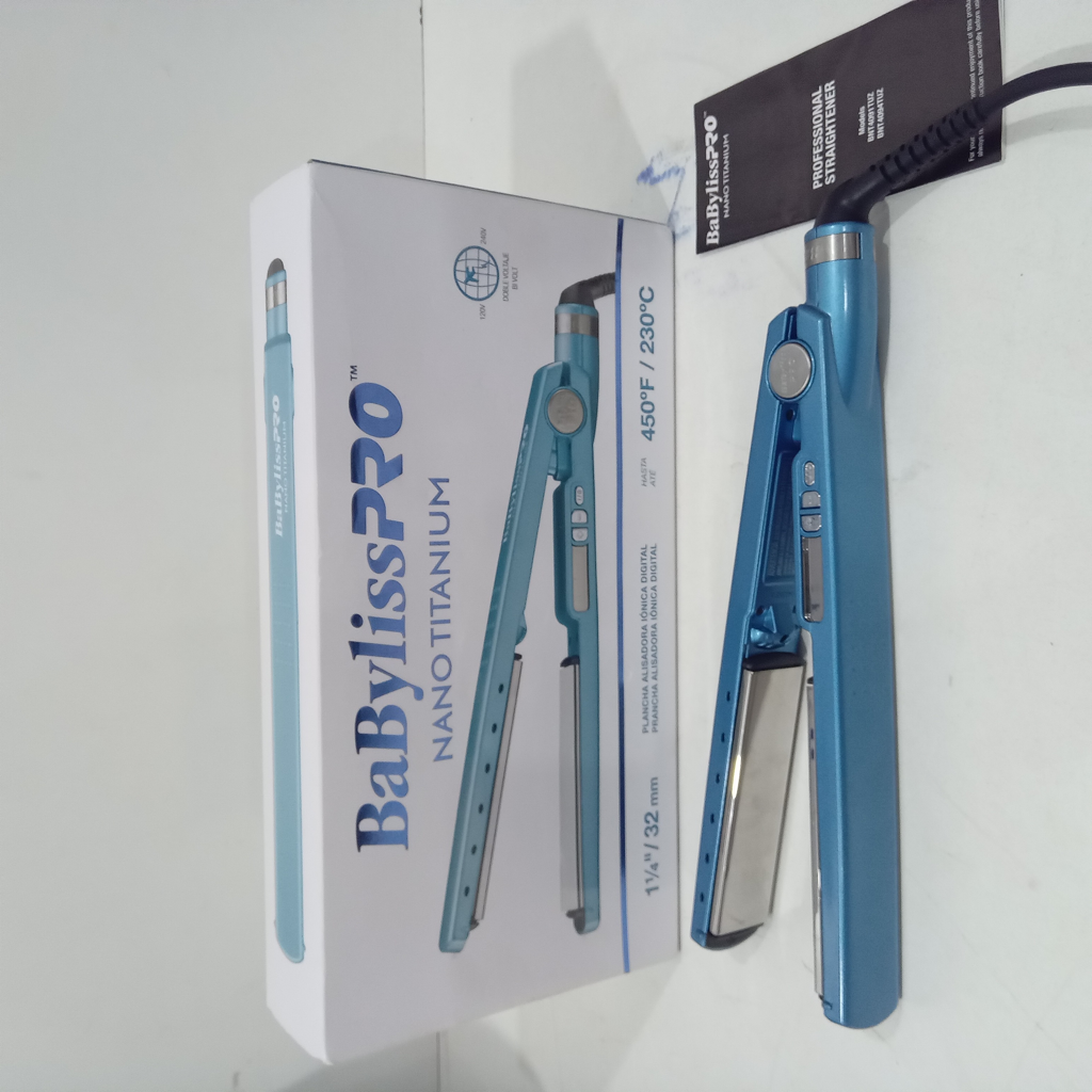 Planchita Para Cabello Marca By Babylisspro Modelo Bnt4091tuz Usado En Buen Estado Acc ManualesRegulador Digital
