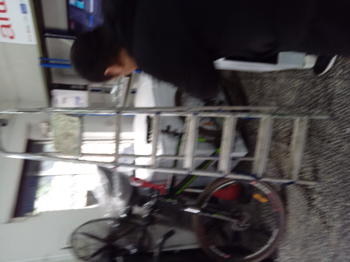 Escalera Marca No Visible Altura 2 M Cap 120 Kg. Usado En Buen Estado Acc 7 Peldaños