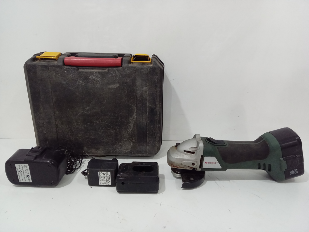 Pulidora Marca Powerg Modelo Ptcag18n Tamaño Mediano Usado En Buen Estado Acc 2 Baterias1 Cargador