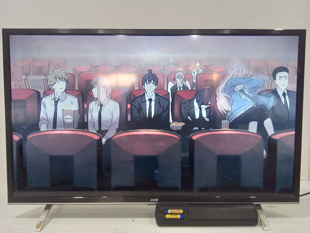 Televisor Led Smart De 32 '' Marca Jam Modelo Ja32hd218s Con Control Usado En Buen Estado Acc PatitasCable Corriente