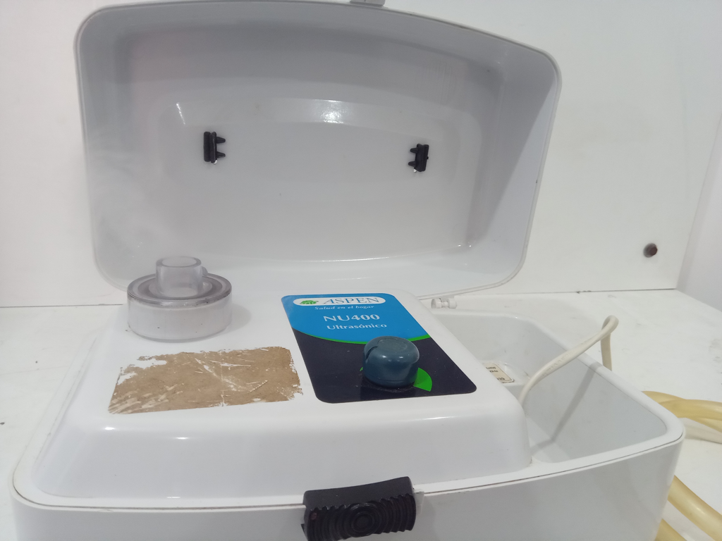 Nebulizador Marca Aspen Modelo Nu400 Usado En Buen Estado Acc Mascarilla