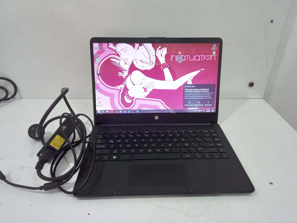 Notebook Marca Hp Modelo 14dq0515da Procesador Celeron Memoria Ram 4 Gb Disco Duro 500 Gb Generacion No Tiene Acc No Tiene