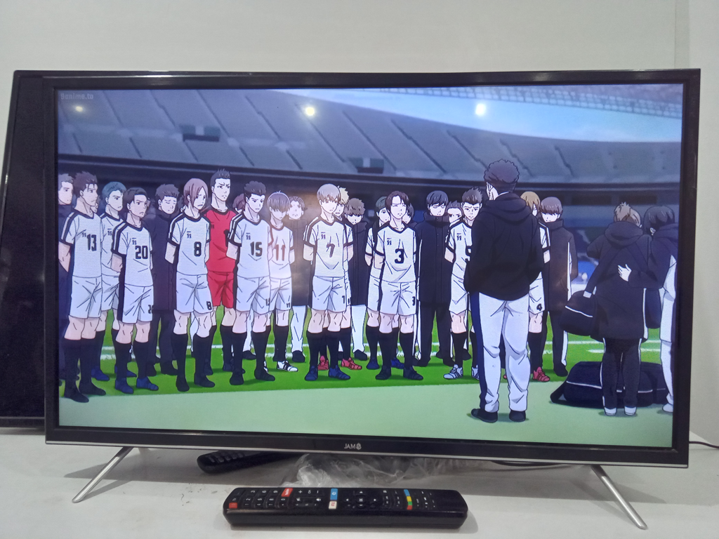 Televisor Led Smart De 32 '' Marca Jam. Modelo Ja32hd218s Con Control Usado En Buen Estado Acc PatitasCable Corriente
