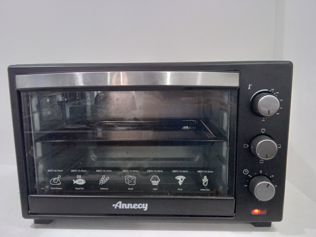 Horno Marca Annecy Litros 38 Modelo Ref.Jk38a Usado En Buen Estado Acc BandejaCable Corriente