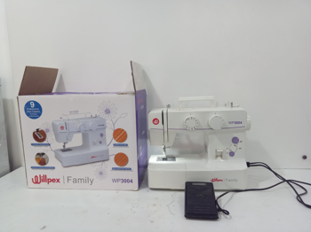Maquina De Coser Familiar Marca Willpex Modelo Wo3004 Usado En Buen Estado Acc Pedal Cable Corriente