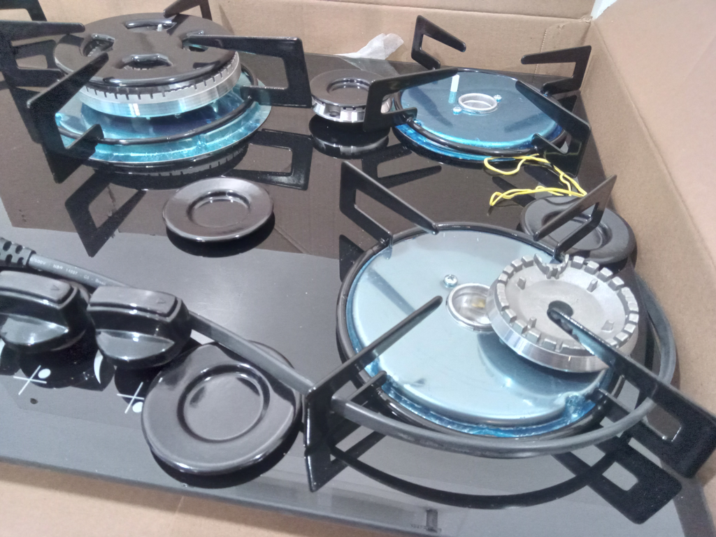 Foto 2 de Cocina Electrica Tipo Vitroceramica Marca Tecmax Modelo No Tiene Nuevo Sin Uso Acc 5 Hornallas