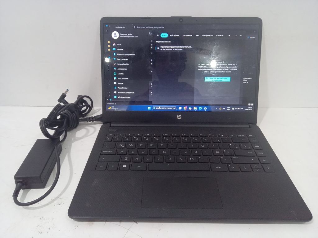 Notebook Marca Hp Modelo Hp Laptop 14-Dq0xxx Procesador Celeron Memoria Ram 4 Gb Disco Duro 119 Gb Generacion 10 Acc No Tiene