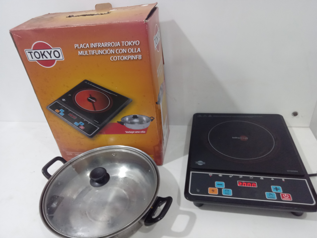 Cocina Electrica Tipo Convencional Marca Tokyo Modelo Cotokpinbf Usado En Buen Estado Acc Una Olla