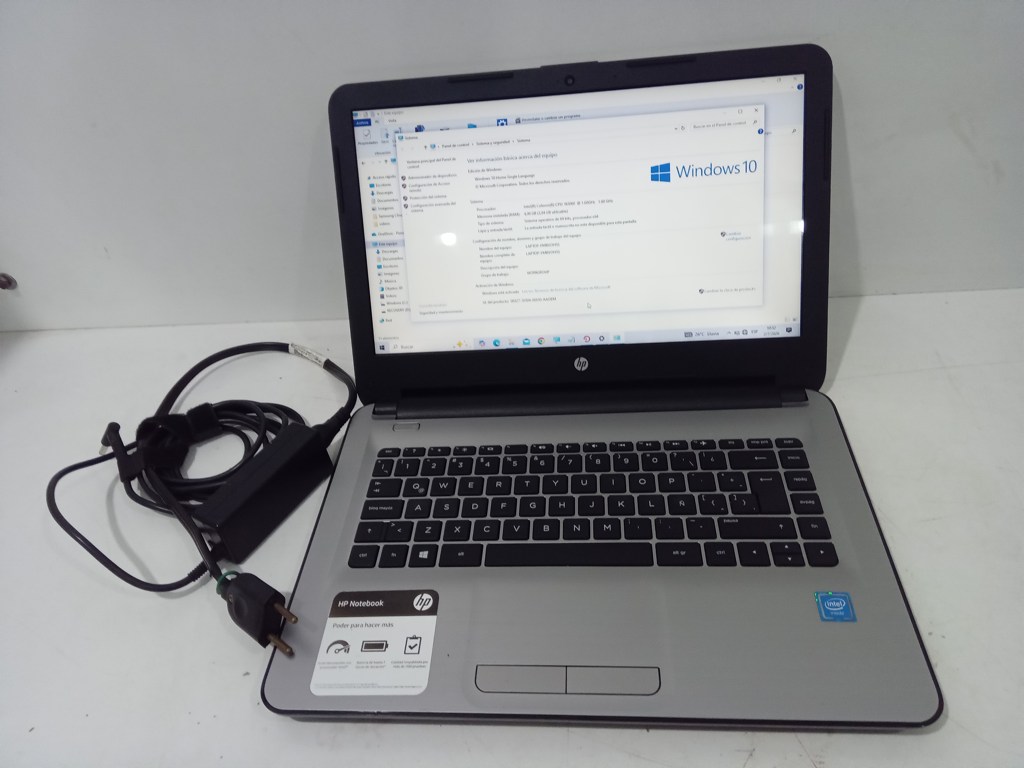 Notebook Marca Hp Modelo No Tiene Procesador Intel Inside Memoria Ram 4 Gb Disco Duro 150 Gb Generacion No Tiene Acc No Tiene