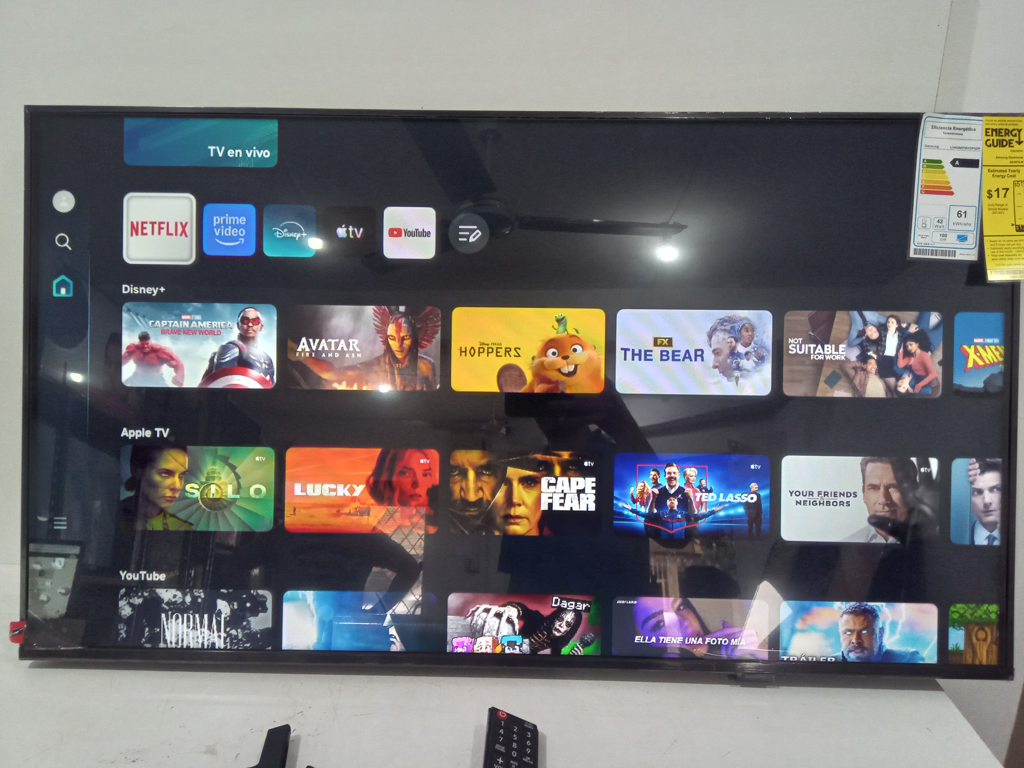 Televisor Led Smart De 40 '' Marca Samsung Modelo Be40fx-M Con Control Usado En Buen Estado Acc Patitas
