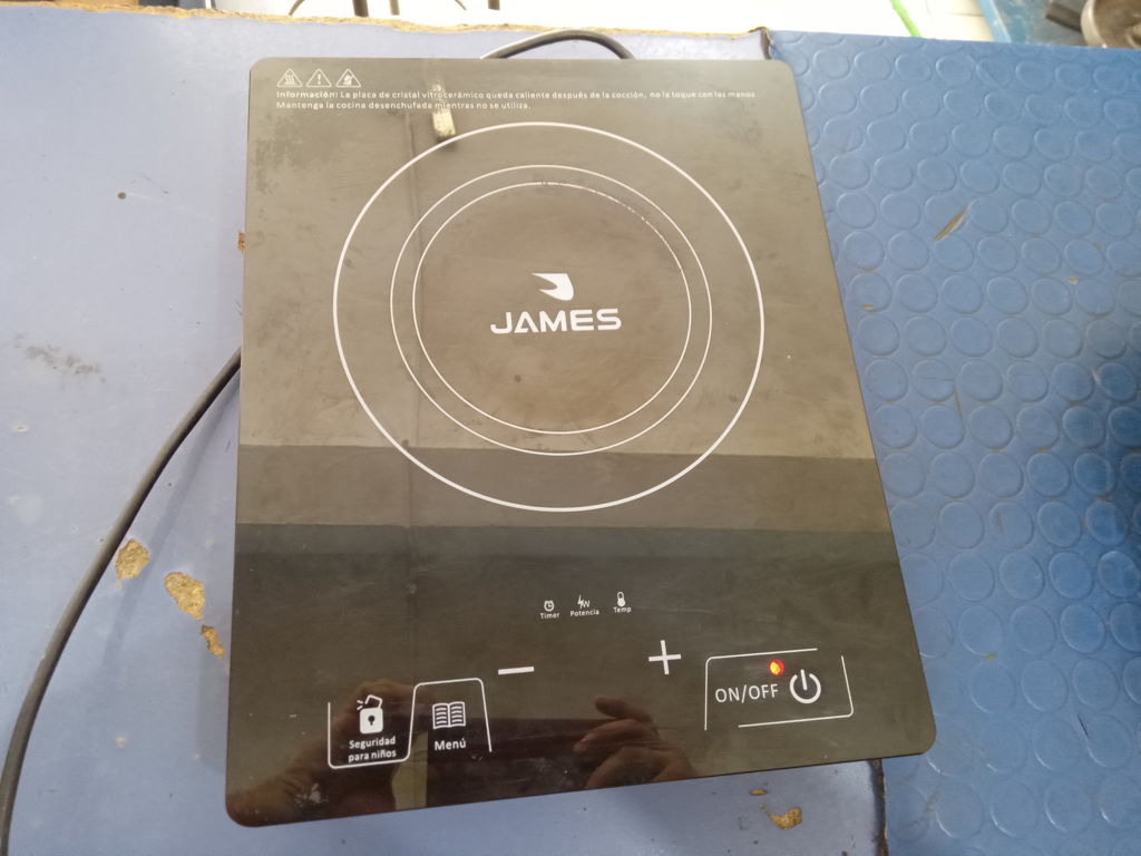Cocina Electrica Tipo Inducción Marca James Modelo Cij-20 Usado En Buen Estado Acc No Tiene