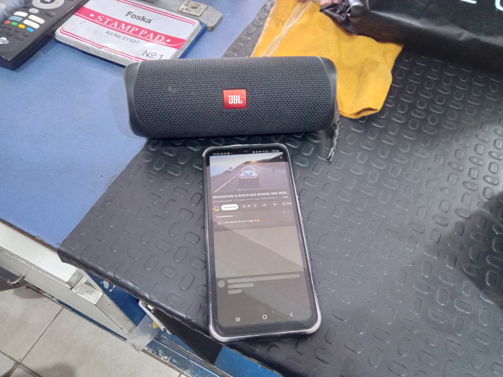 Speaker Potencia Watts 2 Marca Jbl Sin Control Modelo Flip 5 Usado En Buen Estado Sin Caja Acc Correa