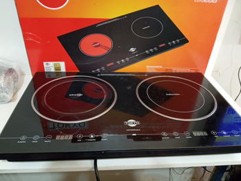 Cocina Electrica Tipo Vitroceramica Marca Tokyo Modelo Cotokdual Usado En Buen Estado Acc Caja