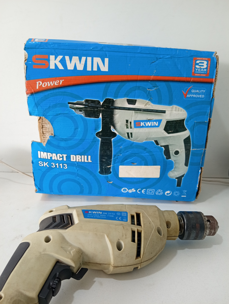 Taladro Marca Skwin Modelo Sk3113 Usado-En-Buen-Estado Acc No Tiene
