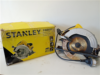 Sierra Tipo Circular Marca Stanley Modelo Sc16 Usado En Buen Estado Acc Protector