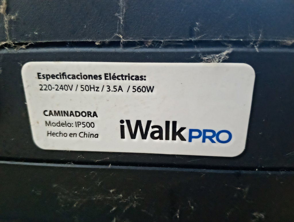 Foto 2 de Cinta Para Caminar Marca Iwalk Pro Modelo Ip500 Usado En Buen Estado Acc Manijas Para AtajarseLlave MagneticaPantalla Digital