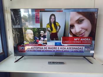 Televisor Led Smart De 50 '' Marca Jvc Modelo Lt50km548 Con Control Usado En Buen Estado Acc Patitas