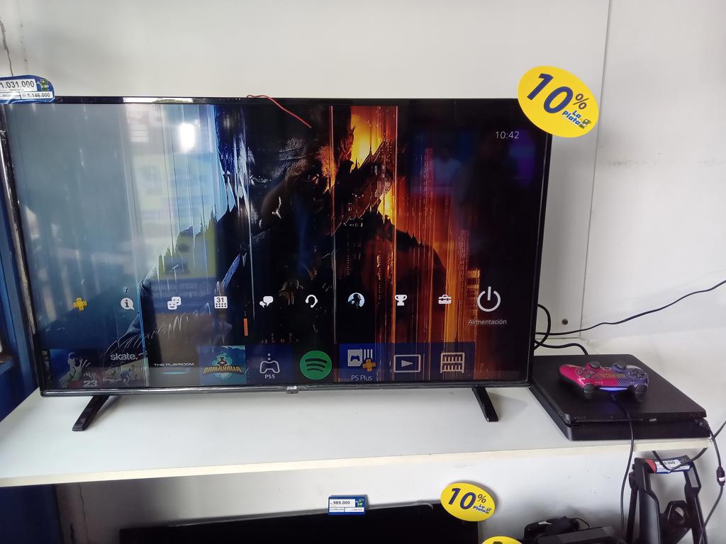 Juego Electronico Ps4 Marca Sony Slim Modelo Cuh 2115b Disco Duro 1.000 Gb Con Control Con Caja Usado En Buen Estado Acc Cable PowerCable HdmiCable Usb