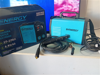 Soldador Marca Energy Modelo 1200/6/220 Usado En Buen Estado Acc Pinza Positivo Y NegativoEn Caja