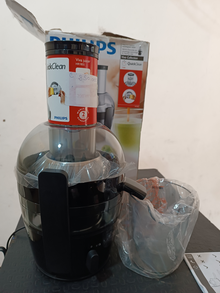 Juguera 1 Velocidades Marca Philips Modelo Hr1855 Nuevo Sin Uso Acc Jarra De Juego Filtro