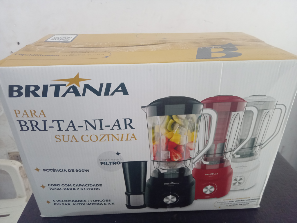 Licuadora Marca Britania Modelo Blq970 Velocidades Usado En Buen Estado Acc Jatra De Plastico Filtro