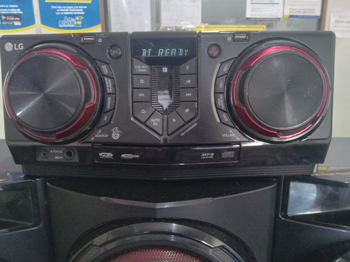 Equipo De Sonido Marca Lg Con Control Modelo Cj45 Usado En Buen Estado Acc Parlantes 2 Suwboofer
