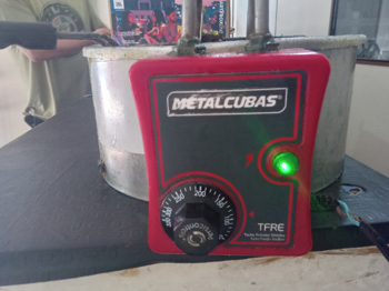 Fritadora Marca Metal Cubas Modelo Usado En Buen Estado Acc Colador
