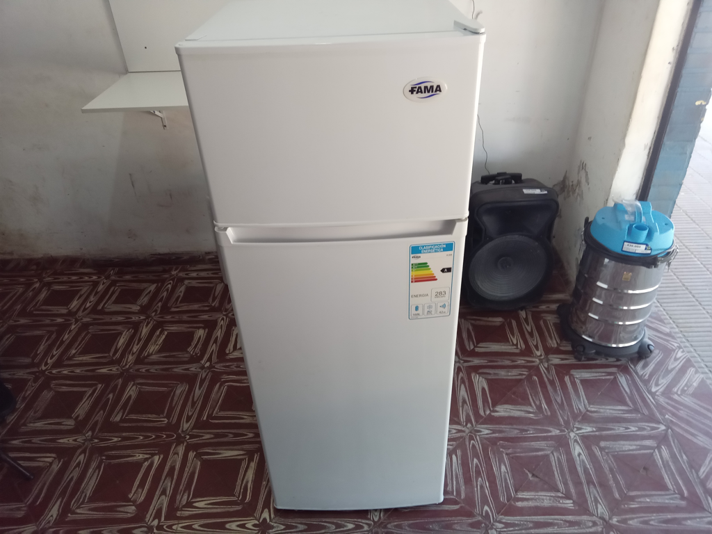 Heladera Marca Fama Modelo H-24s Usado En Buen Estado Litros 200 Acc 2 SeparadodresLuz Interna