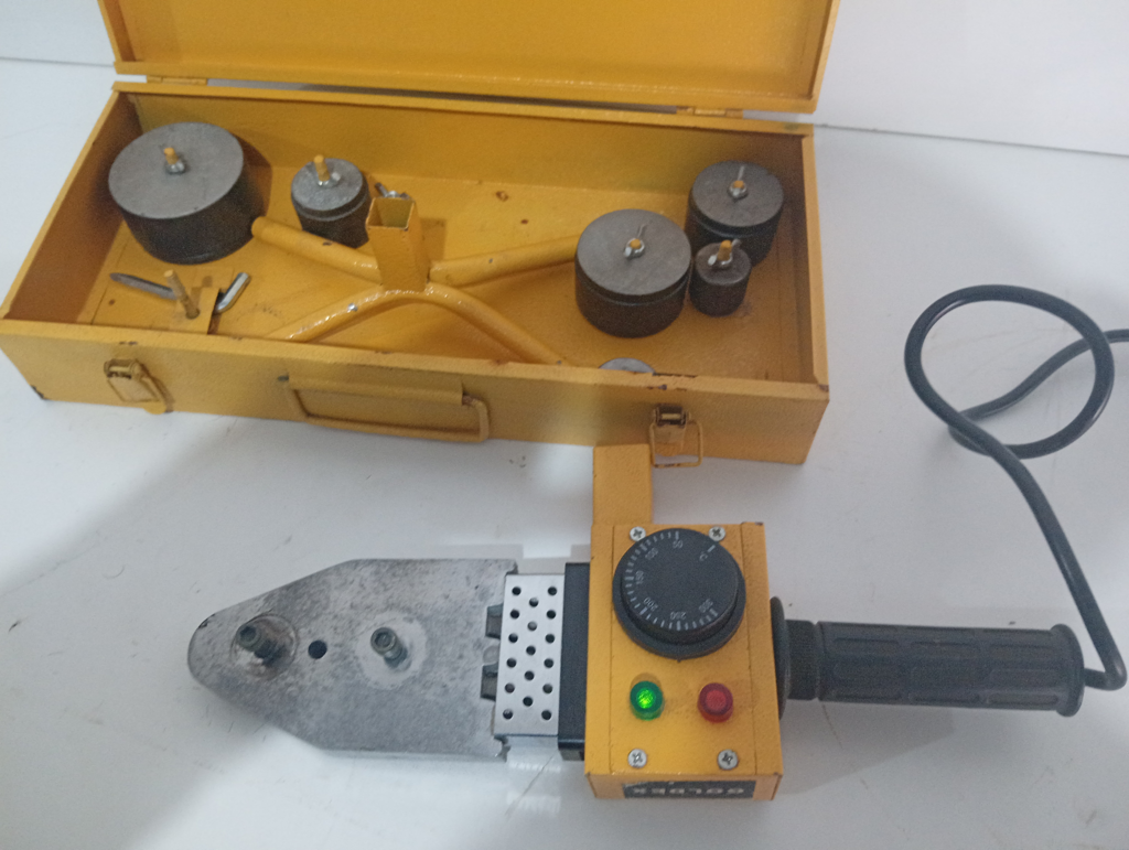 Termofusora Marca Goldex Modelo Usado En Buen Estado Acc 6 Picos Llave
