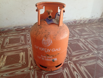 Garrafa Cap 10 Kg. Marca Energy Nro Usado En Buen Estado Color Naranja Acc No Tiene