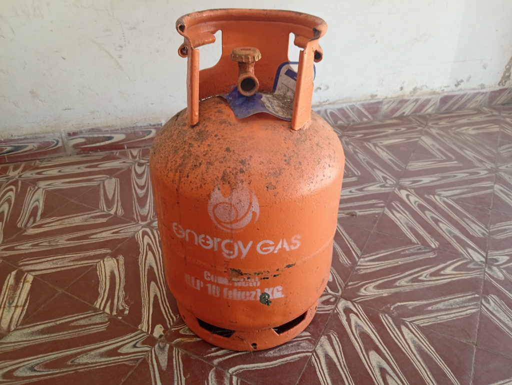 Garrafa Cap 10 Kg. Marca Energy Nro Usado En Buen Estado Color Naranja Acc No Tiene