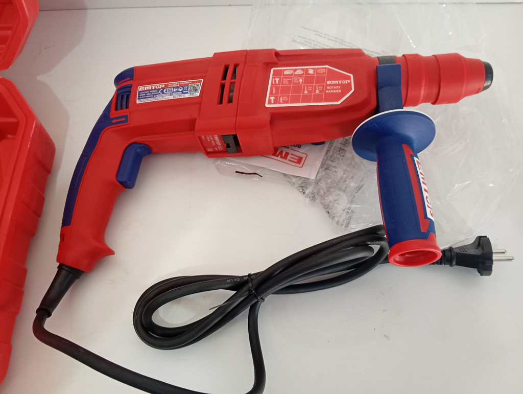 Foto 2 de Taladro Marca Emptop Modelo Rotary Hammer Usado En Buen Estado Acc Mechas VariasUn Acc De Punta Para Cambio