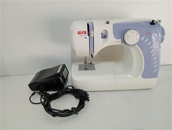 Maquina De Coser Familiar Marca Alfa Modelo 649 Nro Usado En Buen Estado Acc Pedal