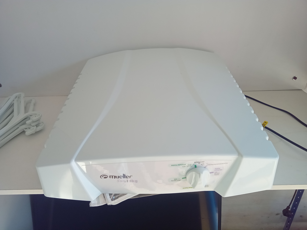 Centrifugadora Marca Mueller Modelo Dryer Sun Usado En Buen Estado Acc Con Perchas Y Kit De Instalacion
