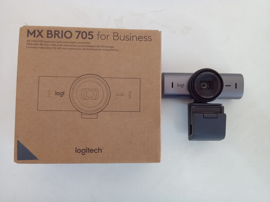 Camara Filmadora Marca Logitech Modelo Mx Brio 705 Acc Cargador