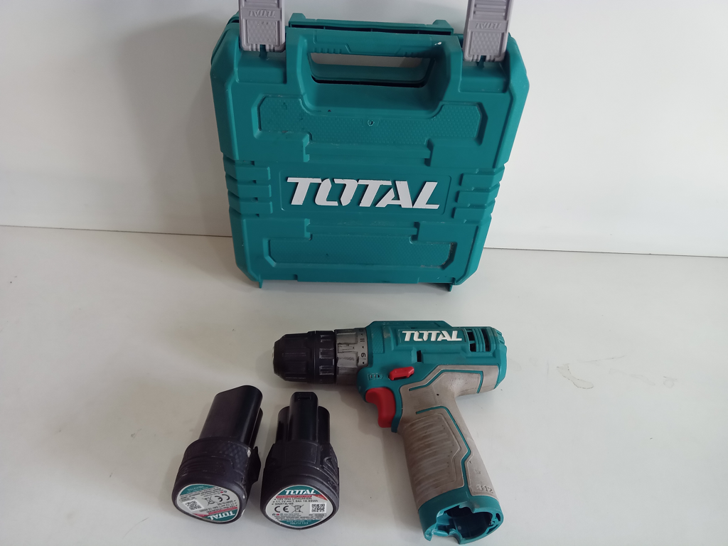 Destornillador Electrico Marca Total Modelo Tdli2202 Usado En Buen Estado Acc Dos Baterias