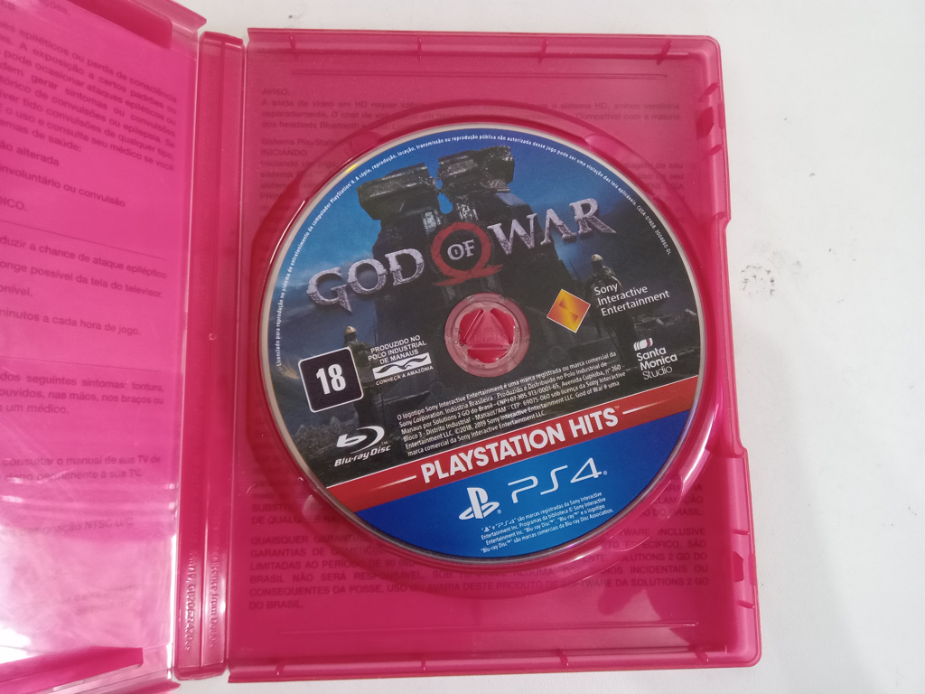 Foto 2 de Discos De Juegos Para Ps4 Para Play 4 Título God Of War Usado En Buen Estado Con Caja Acc No Tiene