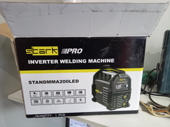 Soldador Marca Stark Pro Modelo Standmma200led Usado En Buen Estado Acc Cable Positivo Y Negativo