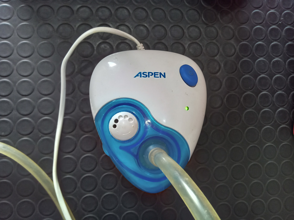Nebulizador Marca Aspen Modelo Nu320 Usado En Buen Estado Acc MangueraMascarilla