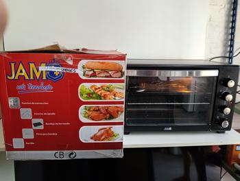 Horno Marca Jam Litros 42 Modelo Dn24erml Usado En Buen Estado Acc BandejaParrillaSoporte Para Pollo