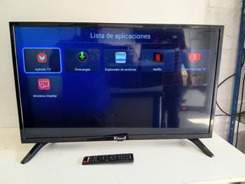 Televisor Led Convencional De 32 '' Marca Kiland Modelo Smartkld32 Usado En Buen Estado Con Control Sin Caja Acc Par De Patitas